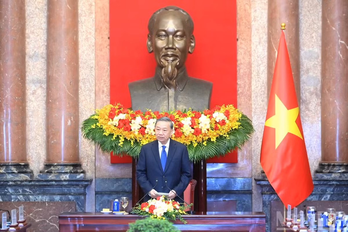 El secretario general del Partido Comunista y presidente de Vietnam, To Lam. (Foto: Nhan Dan)