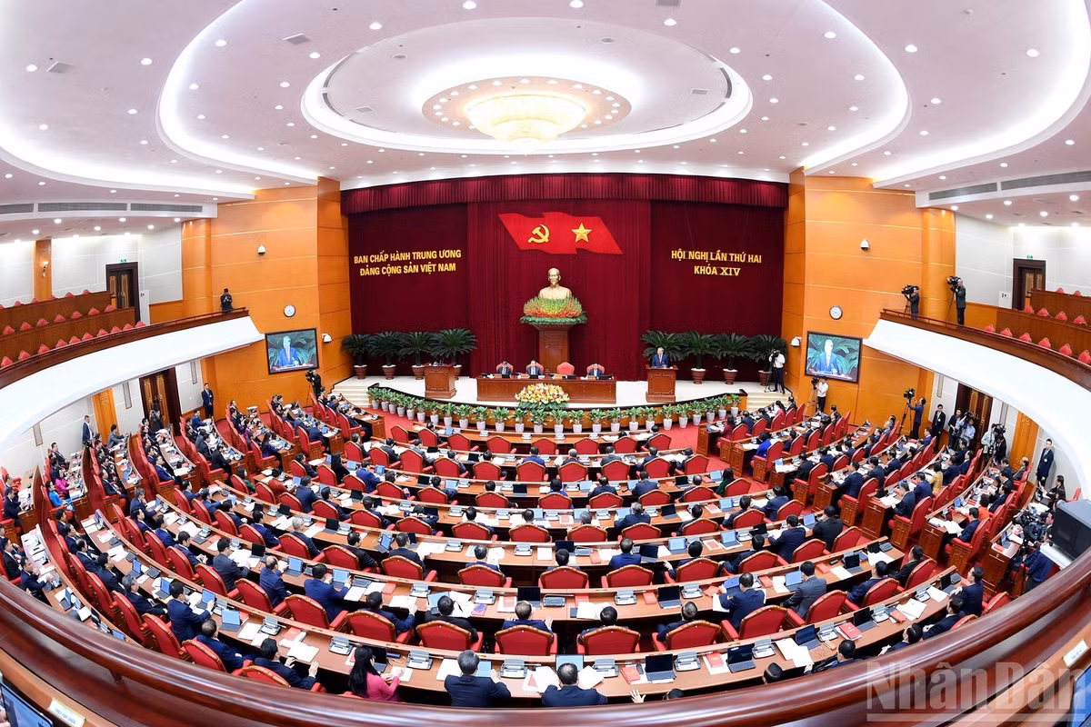 Escena del evento (Foto: Nhan Dan)